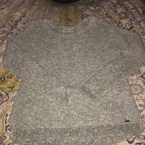 Grey Hollister sweater